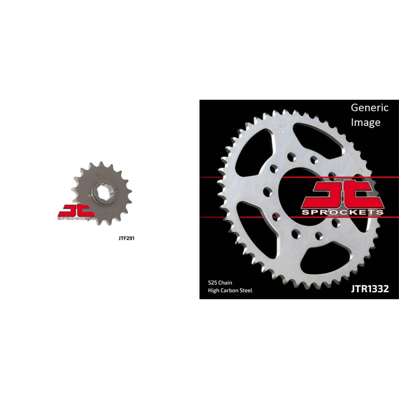 Load image into Gallery viewer, Front &amp; Rear Sprocket Kit for Street HONDA CMX450 C Rebel 1986-1987
