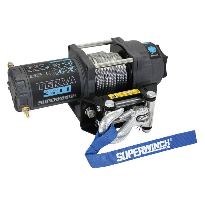 Load image into Gallery viewer, Superwinch Terra 3500 12V Wire Rope Winch
