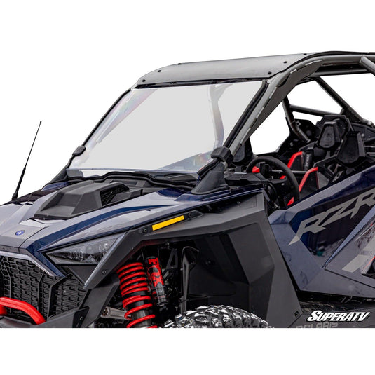 SuperATV Polaris RZR Pro R Scratch-Resistant Full Windshield WS-P-PROR4-70