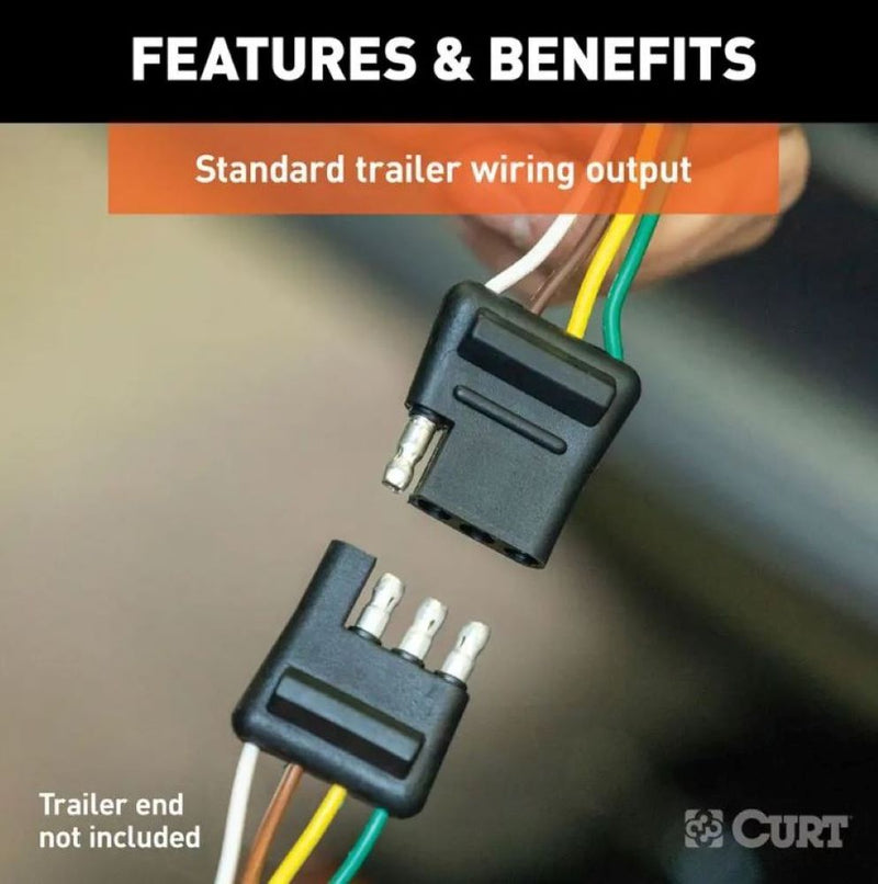 Load image into Gallery viewer, T-Connector Custom Wiring Harness, 4-Way Flat Output fits 2014-Current Ram ProMaster 1500, 2500, 3500

