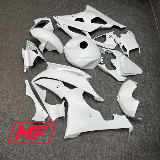 Monster Fairings Full Kit Yamaha R6 08-16 Matte White + Windshield + Gas Tank Cover