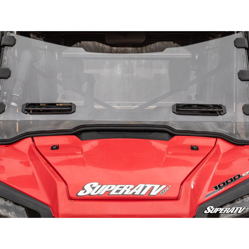 Load image into Gallery viewer, SuperATV Honda Pioneer 1000 Vented Full Windshield WS-H-PIO1K-V-70
