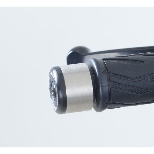 R&G Racing Black Bar End Sliders For 2017-2024 Suzuki GSX-S125 BE0115BK