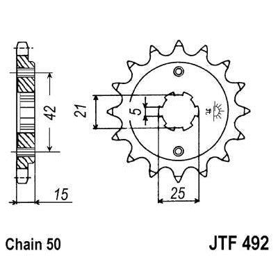 Load image into Gallery viewer, Front &amp; Rear Sprocket Kit for DUCATI 600 SL Pantah Sports 80-84 JT Sprockets
