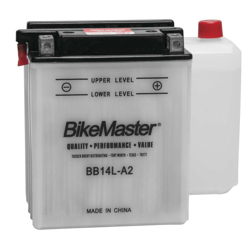 Load image into Gallery viewer, BikeMaster Performance Conventional Battery For Yamaha TX650 1974 White
