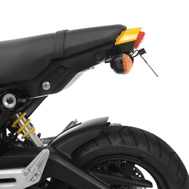 Load image into Gallery viewer, R&amp;G Racing Black Tail Tidy License Plate Holder For 2021-2024 Honda Grom 125
