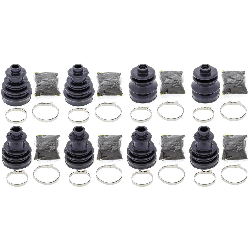 Load image into Gallery viewer, Complete Front &amp; Rear Inner &amp; Outer CV Boot Repair Kit Polaris RZR 800 2008-2010
