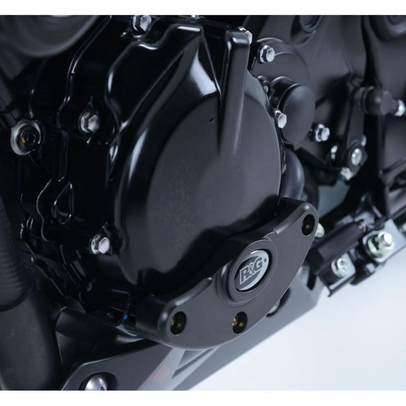 Load image into Gallery viewer, R&amp;G Racing Black Engine Case Sliders LHS ECS0043BK

