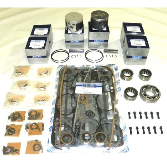 WSM Powerhead Rebuild Kit For Mercury / Mariner 175 Hp Sport Jet 97-99 .015 Over