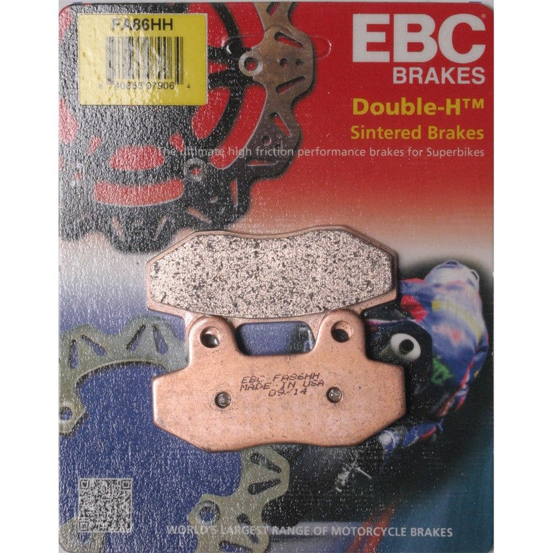 Load image into Gallery viewer, EBC 1 Pair Sintered HH Race Formula Brake Pads MPN FA86HH
