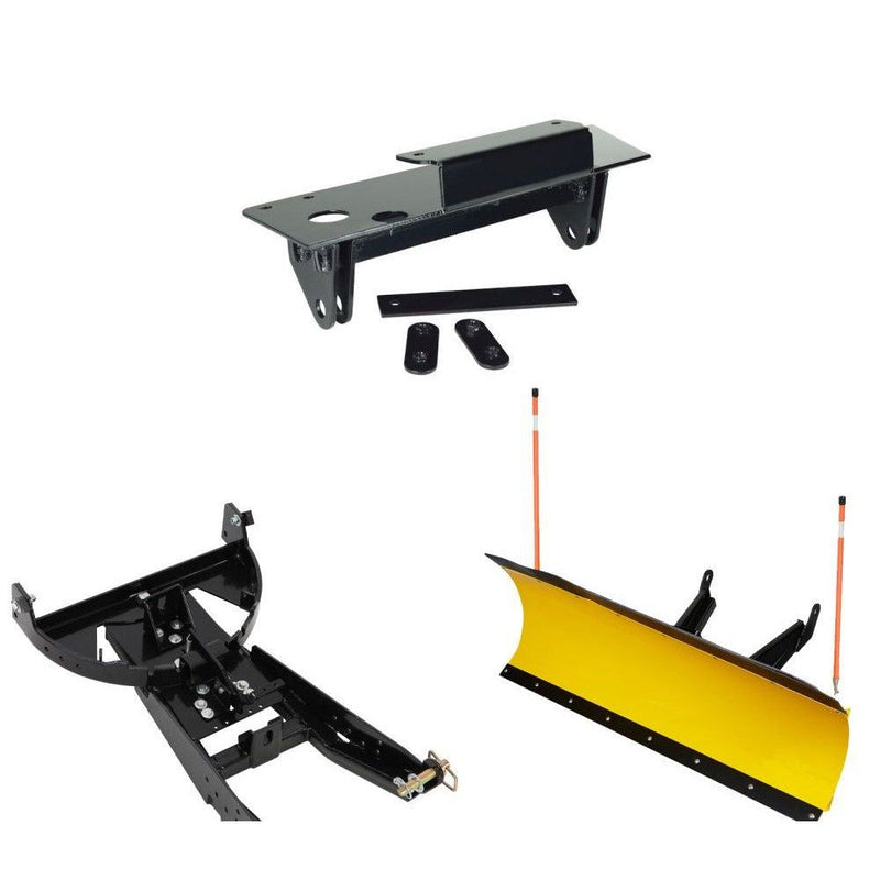 Load image into Gallery viewer, Denali Black UTV Snow Plow Kit For Kawasaki Teryx4 800 2012-2021
