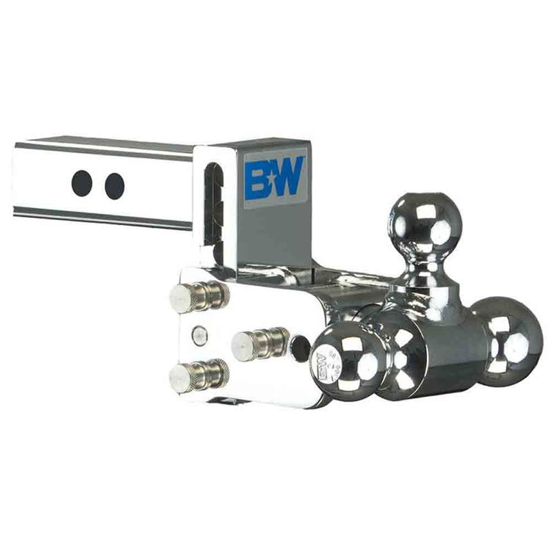 Load image into Gallery viewer, Tow &amp; Stow Tri-Ball Ball Mount, 3" Drop, 1-7/8", 2" and 2-5/16" Hitch Balls, Fits 2" Receiver HItch
