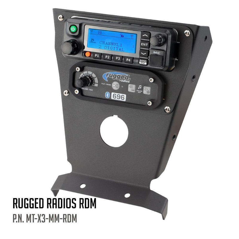 Load image into Gallery viewer, Rugged Radios Can-Am X3 Multi Mount Kit for Rugged UTV Intercoms and Radios
