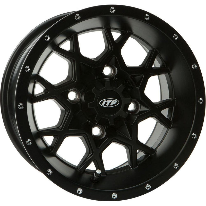 Load image into Gallery viewer, ITP Hurricane 14" Black Wheels And Mud Lite Tires [30x10-14]
