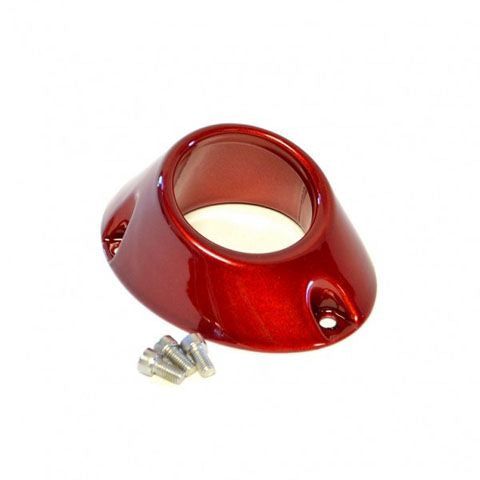 Load image into Gallery viewer, Big Gun EVO Red Turndown Muffler End Tip 41-E0001T
