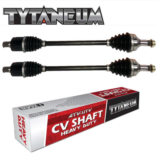 Tytaneum Heavy Duty Front/Rear CV Axle Set For 2011-2014 Polaris Sportsman 550 EPS LE