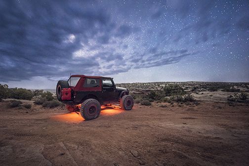 Load image into Gallery viewer, Baja Designs LED Dome Light Each With Switch Baja Amber Lens Universal 398057
