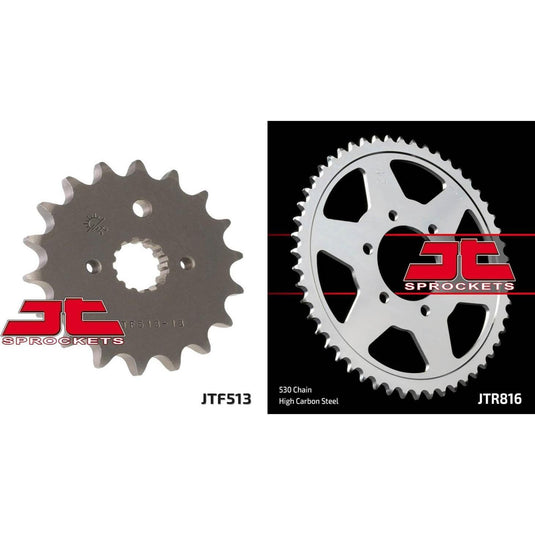 Front & Rear Sprocket Kit for SUZUKI GS550 M-X,Z Katana 81-82 JT Sprockets