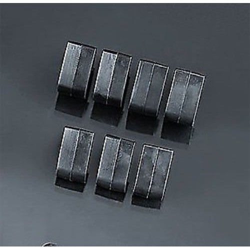 Load image into Gallery viewer, KURYAKYN BLACK REPLACEMENT PADS FOR KURYAKYN DUALLY ISO &amp; TRIDENT PEGS SET 8023
