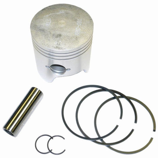 WSM Piston Kit For Yamaha 40 / 50 Hp 3 Cylinder 84-88 .010 Over 100-260-04K