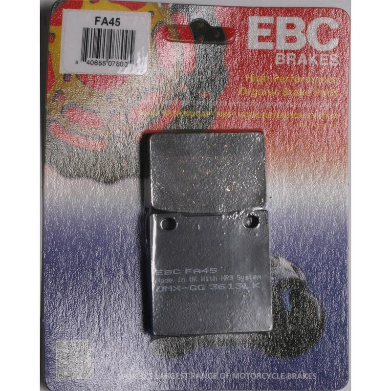 Load image into Gallery viewer, EBC 1 Pair Premium SFA Organic OE Replacement Brake Pads MPN FA45
