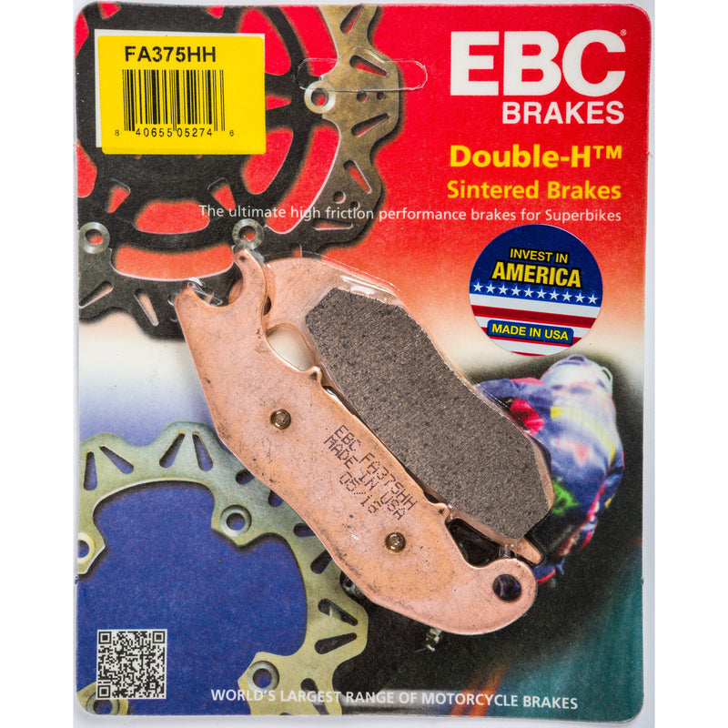 Load image into Gallery viewer, EBC 1 Pair Sintered HH Race Formula Brake Pads MPN FA375HH
