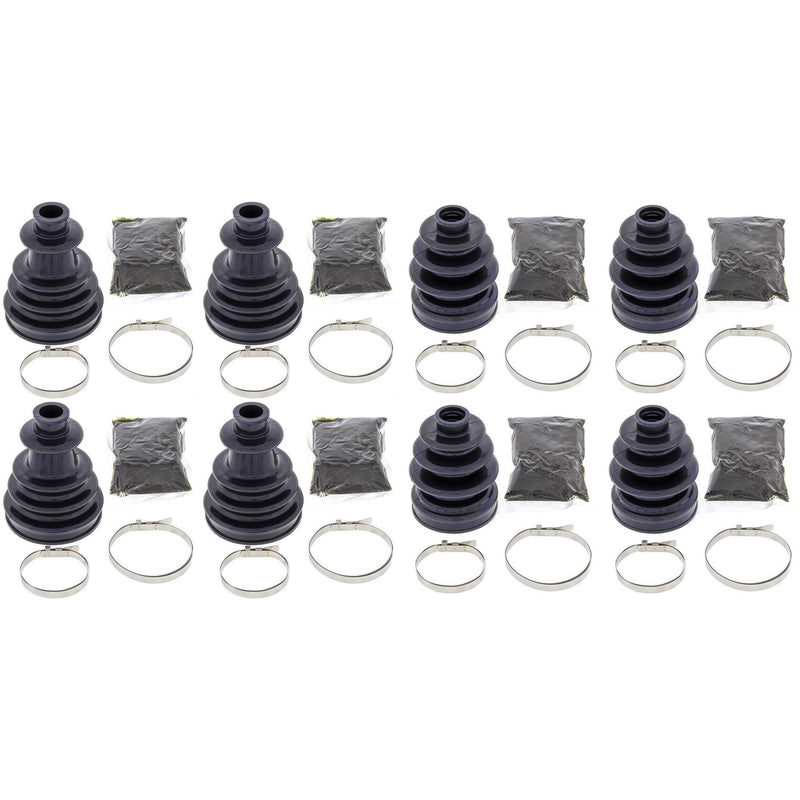 Load image into Gallery viewer, Complete Front &amp; Rear Inner &amp; Outer CV Boot Repair Kit RZR 4 XP 900 12-14
