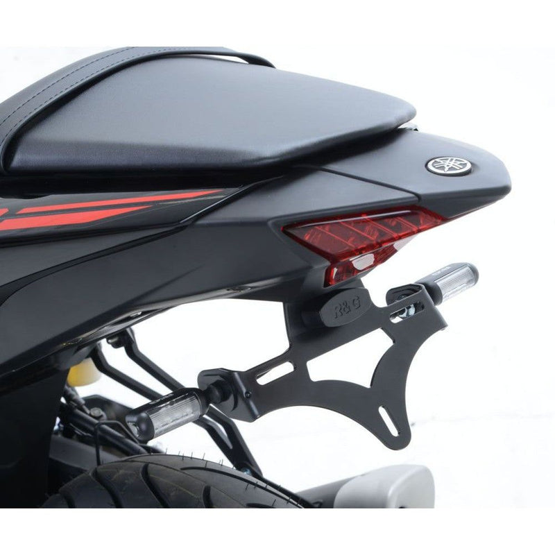 Load image into Gallery viewer, R&amp;G Racing Black Tail Tidy License Plate Holder For 2018-2024 Yamaha MT-03
