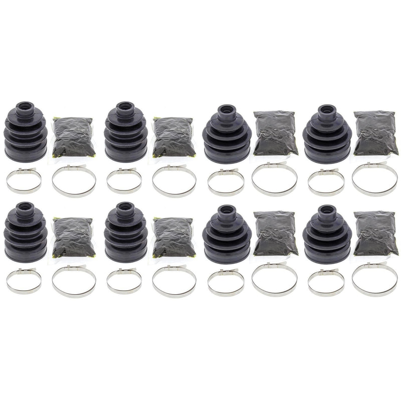 Load image into Gallery viewer, Complete Front &amp; Rear Inner &amp; Outer CV Boot Repair Kit YFM700 Grizzly EPS 08
