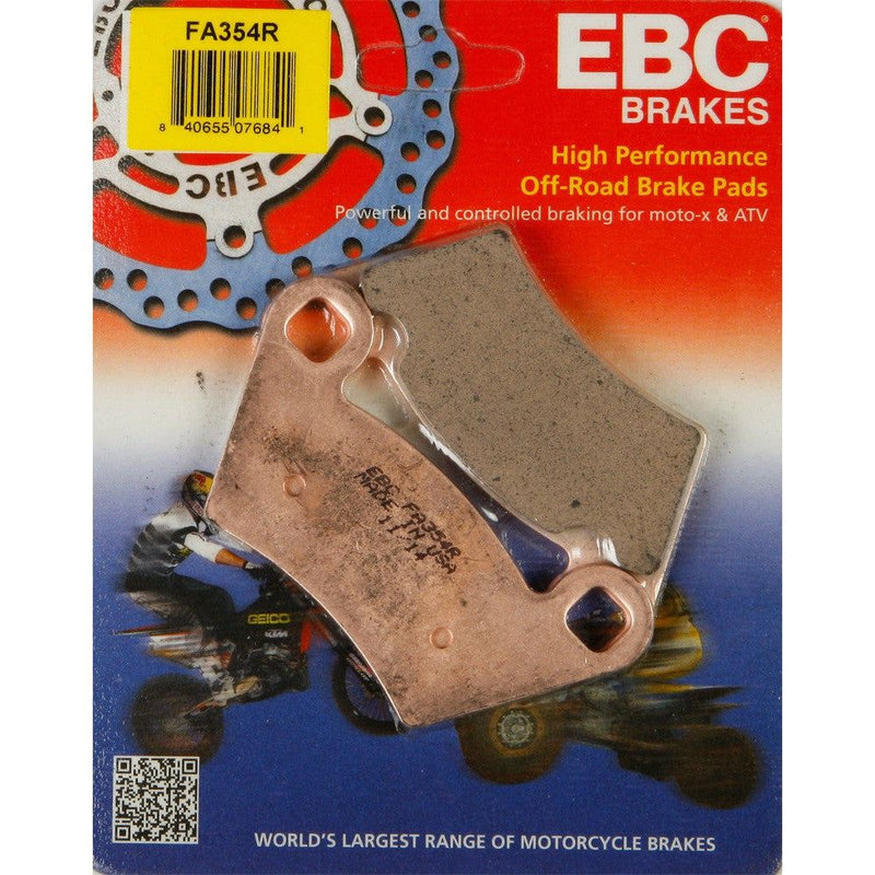 Load image into Gallery viewer, EBC 1 Pair Sintered R Series Heavy-Duty Brake Pads MPN FA354R

