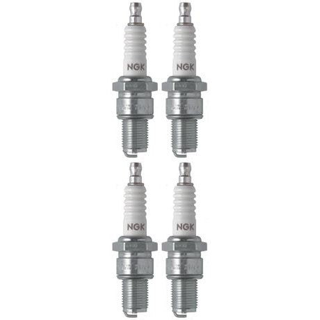 Load image into Gallery viewer, Set 4 NGK Standard Spark Plugs for Yamaha IT175 1978-1977 Engine 175cc
