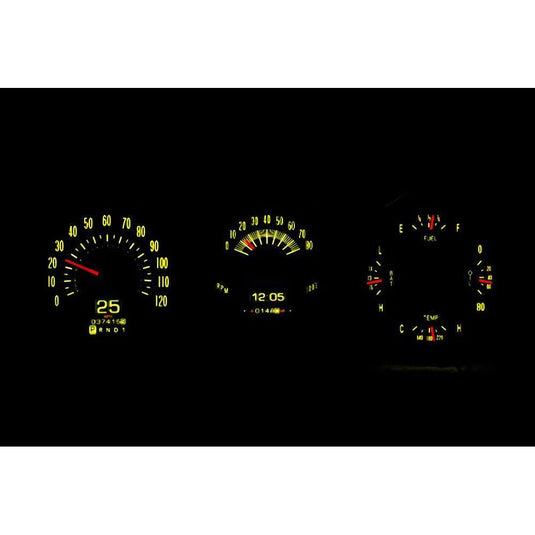 Dakota Digital 63 Chevy Impala Biscayne Bel Air Dash Gauge System RTX-63C-IMP-X