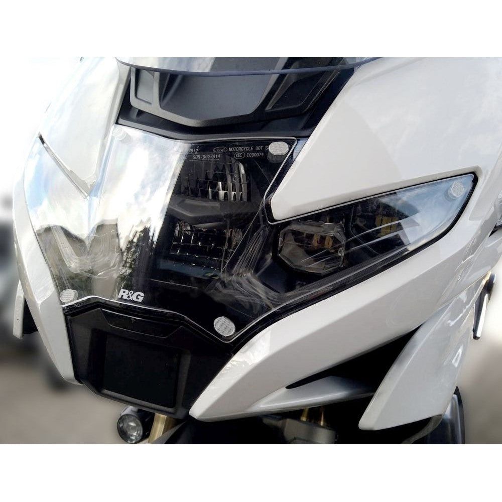 R&G Racing Clear Acrylic Headlight Shield For 2021-2024 BMW R1250RT HLS0140CL