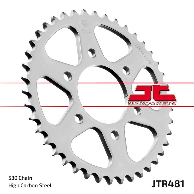 Load image into Gallery viewer, JT Sprockets Rear Steel Sprocket 45 Tooth 45T 530 Chain JTR481.45
