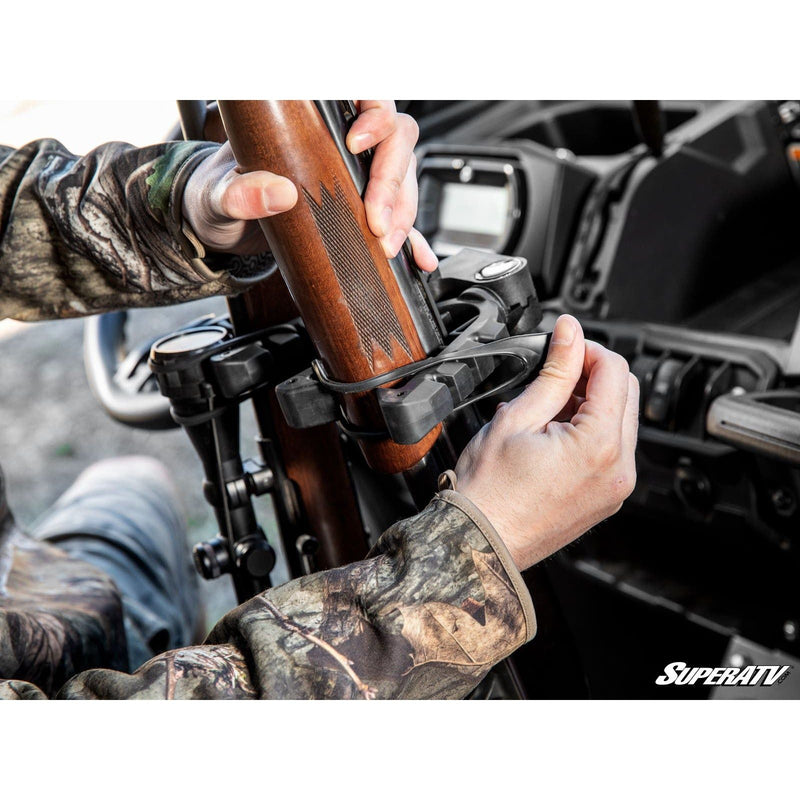 Load image into Gallery viewer, SuperATV Can-Am Defender Floor-Mounted Gun Holder FMGH-CA-DEF-00
