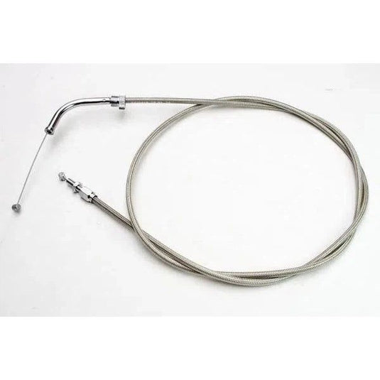 Motion Pro Stainless Steel Armor Coat Throttle Pull Cable Plus 2