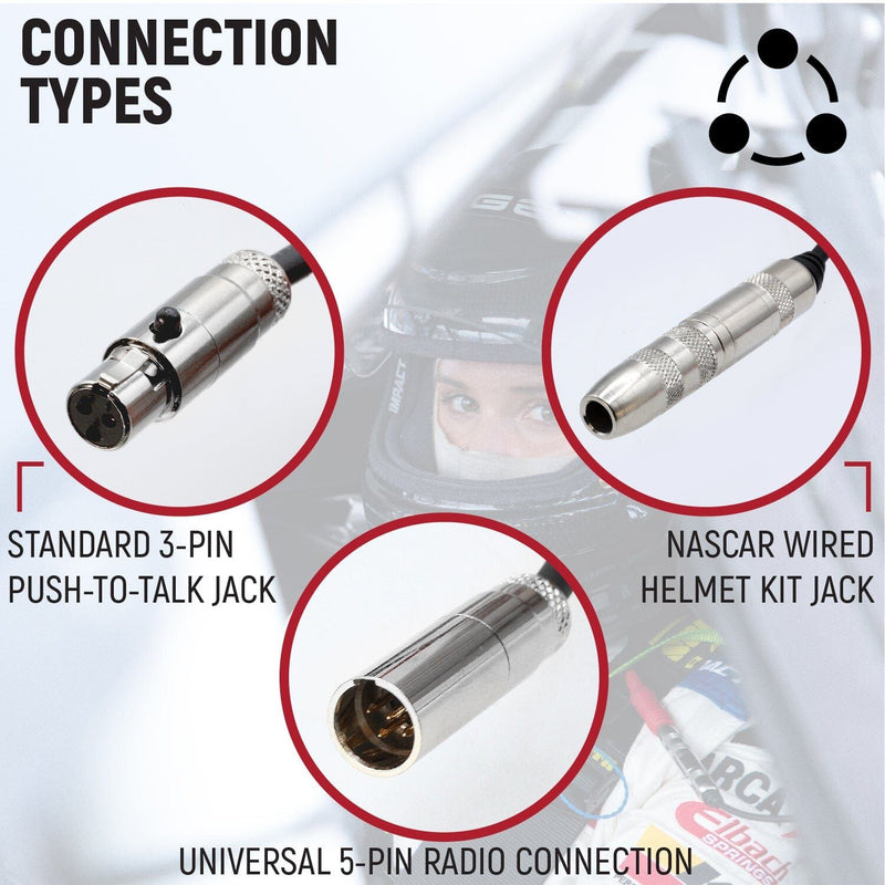 Load image into Gallery viewer, Rugged Radios NASCAR 3-Conductor 3C Circle Track Road Race Car Harness CH-N-2
