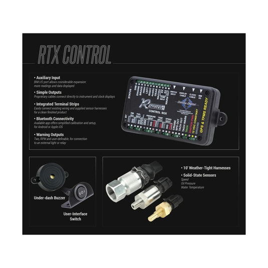 Dakota Digital 1968- 70 Mopar B-Body Road Runner RTX Analog Gauge kit RTX-68D-STD-X