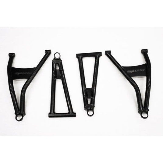 High Lifter Front Forward Upper And Lower Black Control Arms For Honda Models MCFFA-H1P-2-B