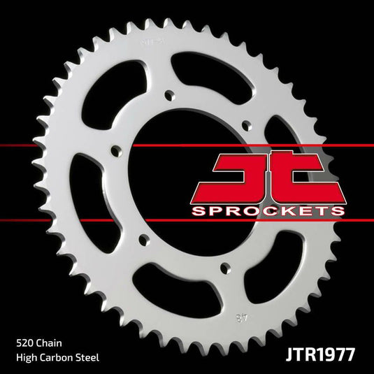 JT SPROCKETS Front and Rear Steel Sprocket Kit for OffRoad HONDA XL250 1972-1976