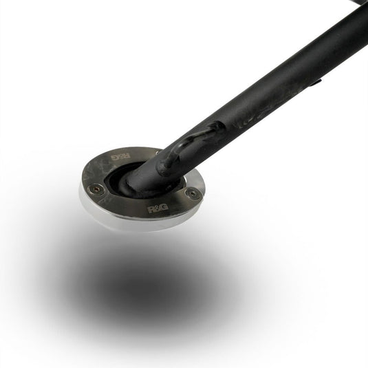 R&G Racing Silver Kickstand Shoe For 2024-2025 Kawasaki Eliminator 500