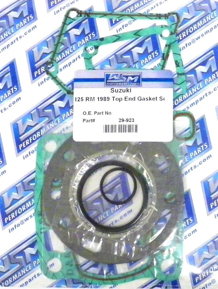 Load image into Gallery viewer, WSM Top End Gasket Kit For Suzuki 125 RM 1989 29-923
