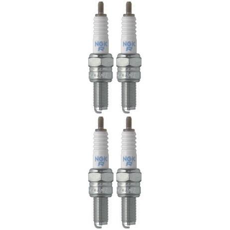 Set 4 NGK Standard Spark Plugs for Yamaha FZ1 2005-2001 Engine 1000cc