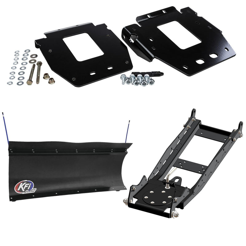 Load image into Gallery viewer, KFI UTV Snow Plow Kit For Polaris RZR S4 1000 EPS 2019-2020
