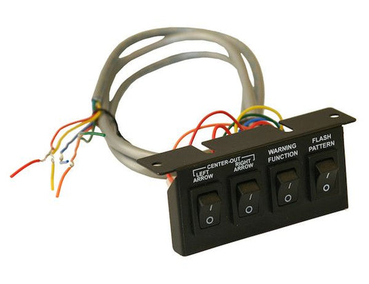Buyers Products Pre-Wired 4 Switch Cab Protector Switch Panel - Kabguard