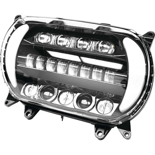 Letric Lighting Headlight With Intergrated Turn Signals For Road Glide