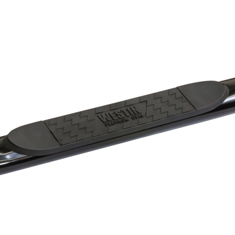 Load image into Gallery viewer, Westin E-Series 3 Inch Round Nerf Bars, Dual Step Pad - Black Powder Coat Steel fits 1999-2016 Ford F-250SD/F-350SD Crew Cab and 2008-2016 F-450SD Crew Cab Models
