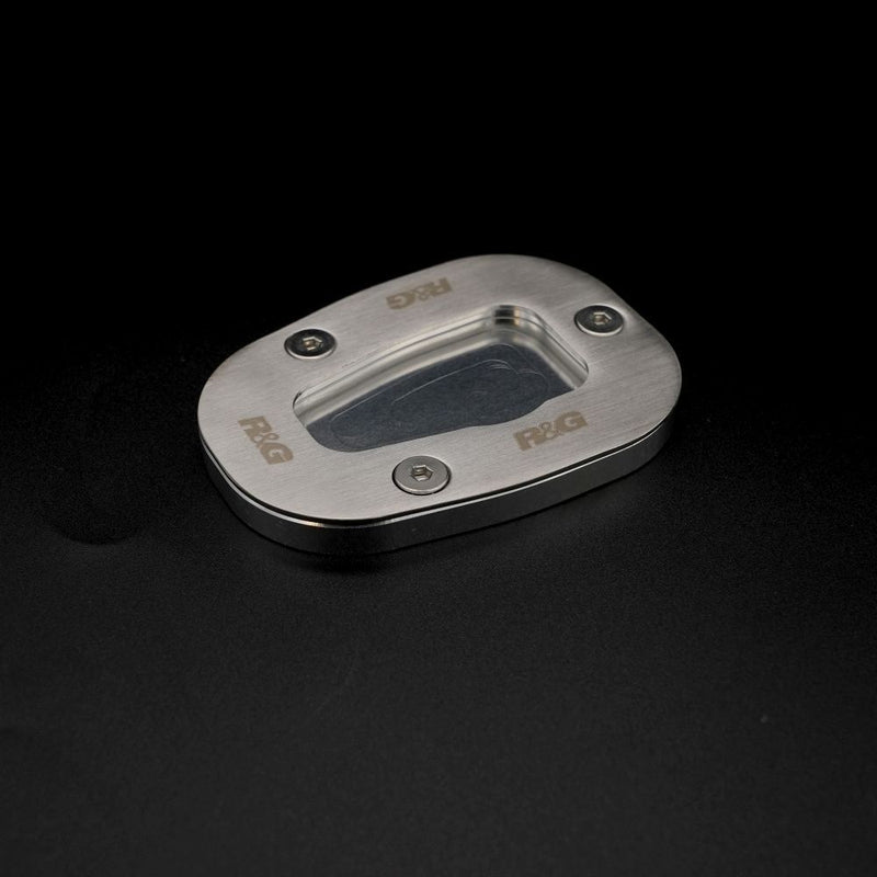 Load image into Gallery viewer, R&amp;G Racing Silver Kickstand Shoe For 2013-2016 Honda CRF250L
