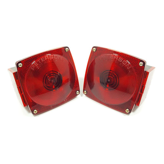 Pair of Peterson Stop-Turn-Tail Lights for Trucks, Trailers, RVs, 440 & 440L