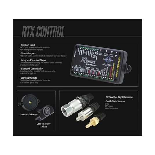 Dakota Digital 1954-1955 Chevrolet Truck First Series RTX Analog Gauge kit RTX-54C-PU-X